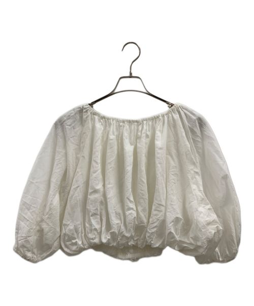 NAVE（ネイブ）NAVE (ネイブ) リリー バルーンスリーブブラウス ホワイト サイズ:1の古着・服飾アイテム