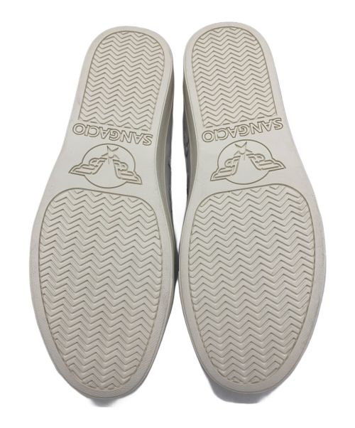 via SANGACIO（ヴィア・サンガチオ）via sangacio (ヴィア・サンガチオ) via sangacio　スニーカー ホワイト サイズ:28.5ｃｍ 未使用品の古着・服飾アイテム