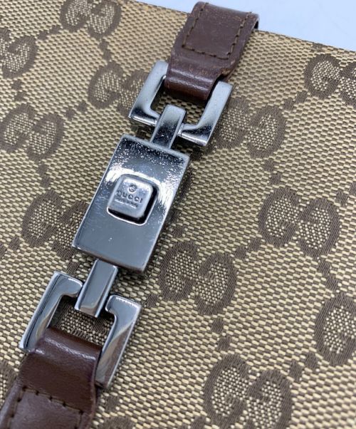 GUCCI（グッチ）GUCCI (グッチ) GUCCI　2つ折り財布 ブラウンの古着・服飾アイテム