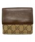GUCCI (グッチ) GUCCI　2つ折り財布 ブラウン：4000円