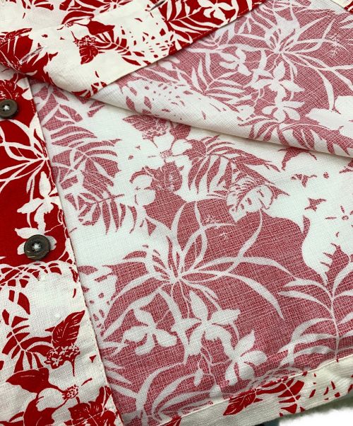 Patagonia（パタゴニア）Patagonia (パタゴニア) Patagonia アロハシャツ レッド×ホワイト サイズ:XSの古着・服飾アイテム