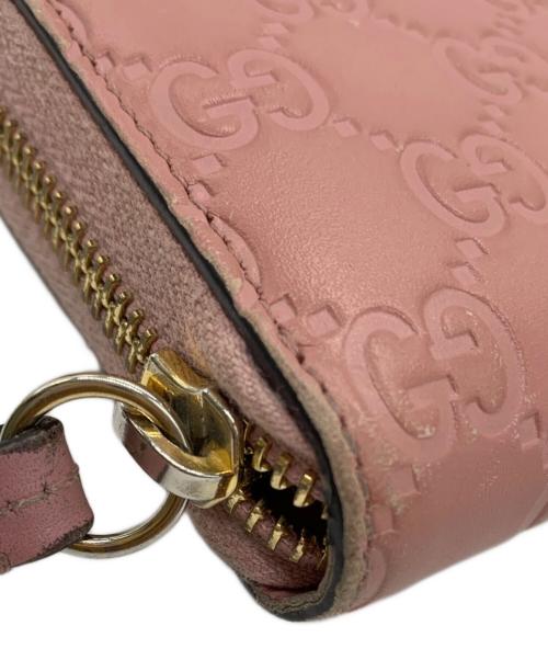 GUCCI（グッチ）GUCCI (グッチ) 長財布 ピンクの古着・服飾アイテム