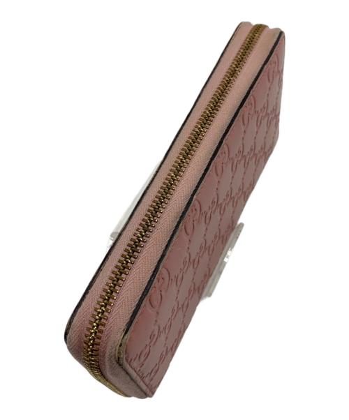 GUCCI（グッチ）GUCCI (グッチ) 長財布 ピンクの古着・服飾アイテム