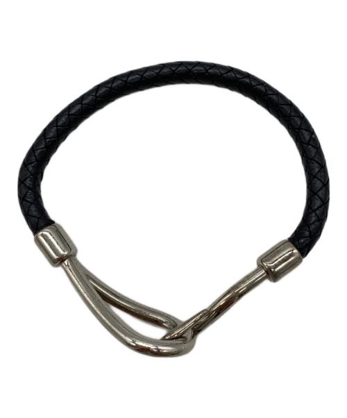 HERMES（エルメス）HERMES (エルメス) ジャンボチョーカー ブラック×シルバーの古着・服飾アイテム