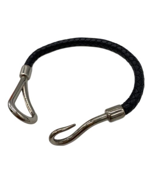 HERMES（エルメス）HERMES (エルメス) ジャンボチョーカー ブラック×シルバーの古着・服飾アイテム