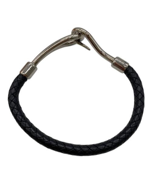 HERMES（エルメス）HERMES (エルメス) ジャンボチョーカー ブラック×シルバーの古着・服飾アイテム