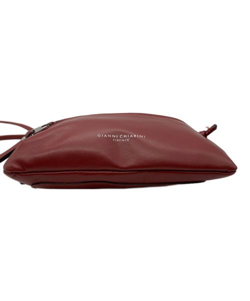 GIANNI CHIARINI（ジャンニ キアリーニ）GIANNI CHIARINI (ジャンニ キアリーニ) ショルダーバッグ ワインレッドの古着・服飾アイテム