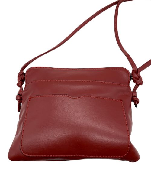 GIANNI CHIARINI（ジャンニ キアリーニ）GIANNI CHIARINI (ジャンニ キアリーニ) ショルダーバッグ ワインレッドの古着・服飾アイテム