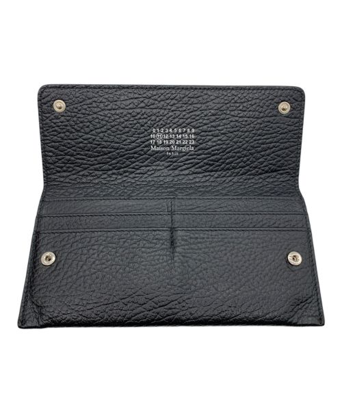 Maison Margiela（メゾンマルジェラ）Maison Margiela (メゾンマルジェラ) 長財布 ブラックの古着・服飾アイテム