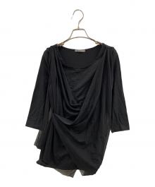 ISSEY MIYAKE（イッセイミヤケ）の古着「ブラウス」｜ブラック