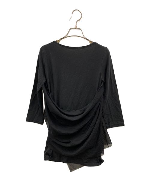 ISSEY MIYAKE（イッセイミヤケ）ISSEY MIYAKE (イッセイミヤケ) ブラウス ブラック サイズ:2の古着・服飾アイテム