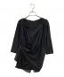 ISSEY MIYAKE（イッセイミヤケ）の古着「ブラウス」｜ブラック