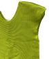 中古・古着 ISSEY MIYAKE ME (イッセイ ミヤケ ミー) ノースリーブカットソー グリーン サイズ:FREE：9000円