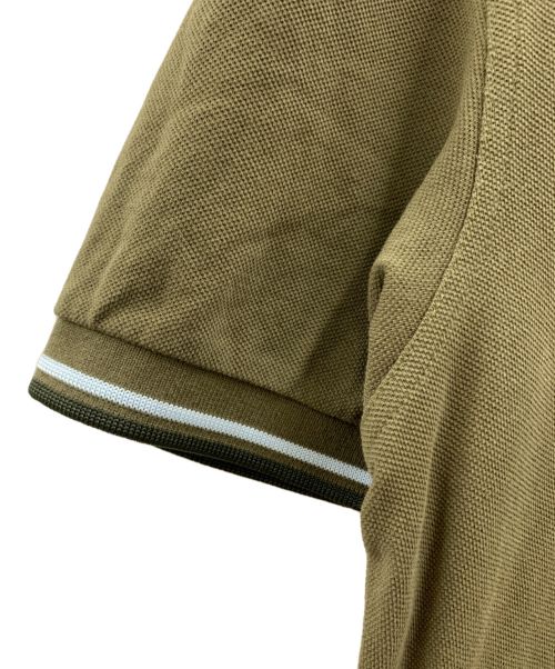 FRED PERRY（フレッドペリー）FRED PERRY (フレッドペリー) FRED PERRY　ポロシャツ カーキ サイズ:Mの古着・服飾アイテム