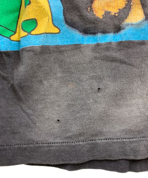 SAINT MICHAEL（セントマイケル）SAINT MICHAEL (セントマイケル) 24SS SS TEE ON EARTH Tシャツ グレー サイズ:Mの古着・服飾アイテム