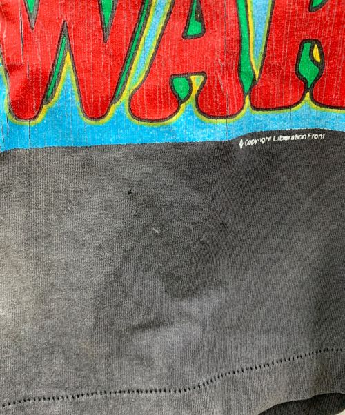 SAINT MICHAEL（セントマイケル）SAINT MICHAEL (セントマイケル) 24SS SS TEE ON EARTH Tシャツ グレー サイズ:Mの古着・服飾アイテム