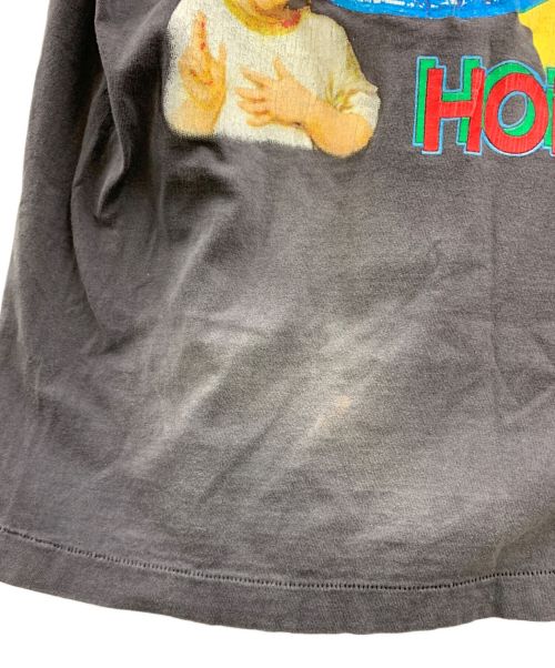 SAINT MICHAEL（セントマイケル）SAINT MICHAEL (セントマイケル) 24SS SS TEE ON EARTH Tシャツ グレー サイズ:Mの古着・服飾アイテム