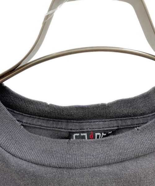 SAINT MICHAEL（セントマイケル）SAINT MICHAEL (セントマイケル) 24SS SS TEE ON EARTH Tシャツ グレー サイズ:Mの古着・服飾アイテム