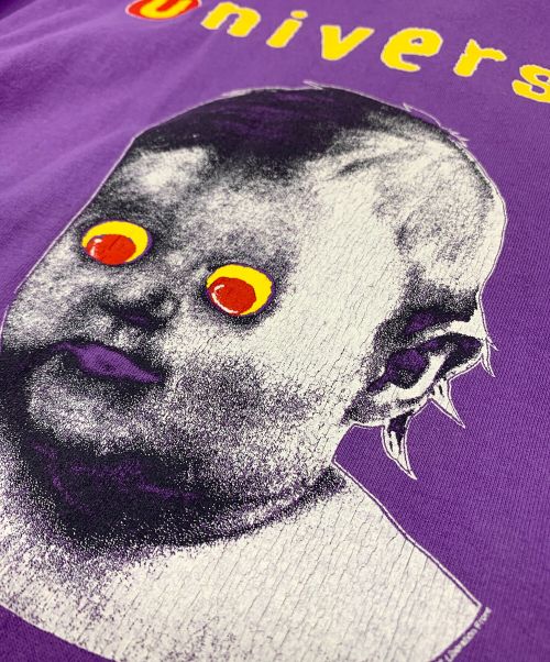 SAINT MICHAEL（セントマイケル）SAINT MICHAEL (セントマイケル) SS TEE UNIVERSAL パープル サイズ:Mの古着・服飾アイテム