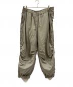 WILD THINGSワイルドシングス）の古着「WILD THINGS　ミリタリーパンツ」｜グレー