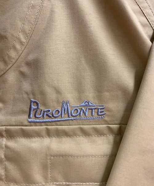 PUROMONTE（プロモンテ）PUROMONTE (プロモンテ) マウンテンパーカー ベージュ サイズ:Mの古着・服飾アイテム