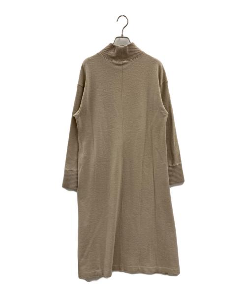 UNTITLED（アンタイトル）UNTITLED (アンタイトル) UNTITLED　ニットワンピース ベージュ サイズ:3の古着・服飾アイテム