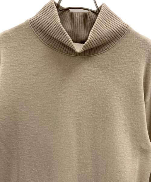 UNTITLED（アンタイトル）UNTITLED (アンタイトル) UNTITLED　ニットワンピース ベージュ サイズ:3の古着・服飾アイテム