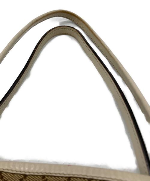 GUCCI（グッチ）GUCCI (グッチ) GGツインズトートバッグ ベージュの古着・服飾アイテム