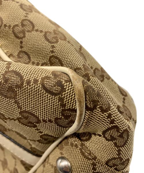 GUCCI（グッチ）GUCCI (グッチ) GGツインズトートバッグ ベージュの古着・服飾アイテム