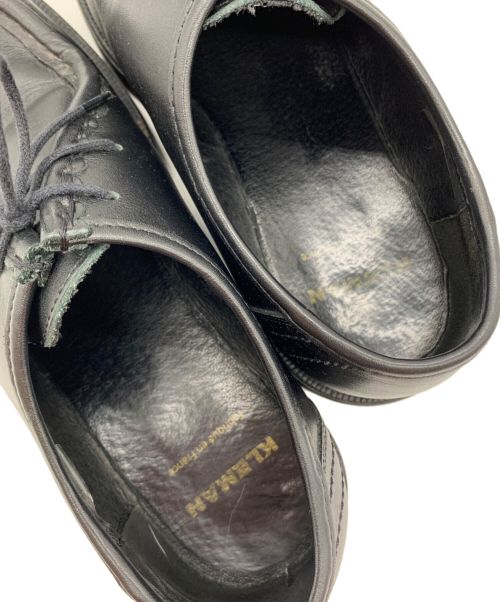 KLEMAN（クレマン）KLEMAN (クレマン) チロリアンシューズ ブラック サイズ:25ｃｍの古着・服飾アイテム