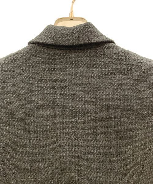 eimy istoire（エイミーイストワール）eimy istoire (エイミーイストワール) eimy istoire カラーツイードクロップドジャケット ブラック サイズ:Mの古着・服飾アイテム