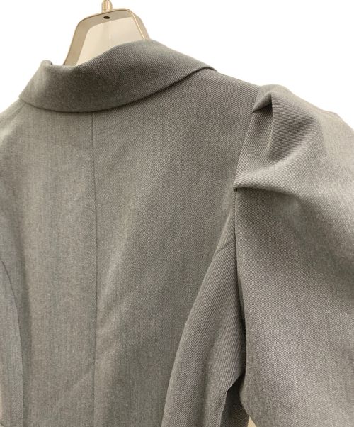 eimy istoire（エイミーイストワール）eimy istoire (エイミーイストワール) eimy istoire　ミニワンピース グレー サイズ:Sの古着・服飾アイテム