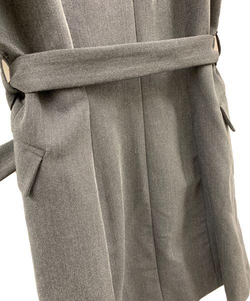 eimy istoire（エイミーイストワール）eimy istoire (エイミーイストワール) eimy istoire　ミニワンピース グレー サイズ:Sの古着・服飾アイテム