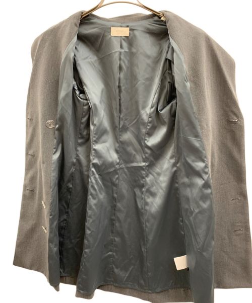 eimy istoire（エイミーイストワール）eimy istoire (エイミーイストワール) eimy istoire　ミニワンピース グレー サイズ:Sの古着・服飾アイテム