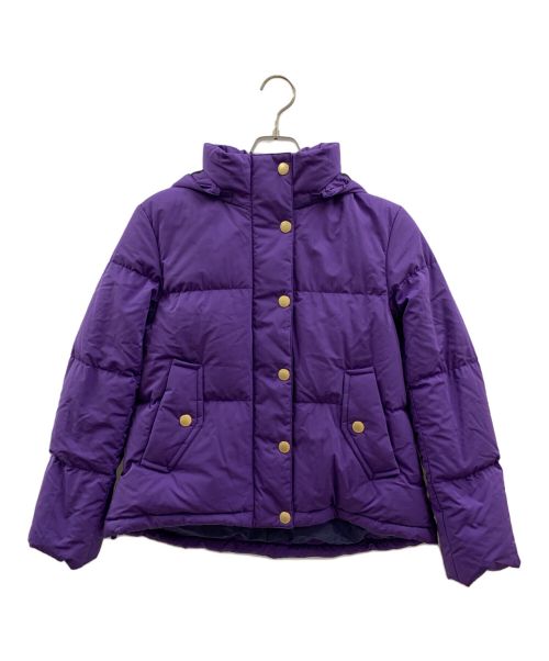 BLUE LABEL CRESTBRIDGE（ブルーレーベルクレストブリッジ）BLUE LABEL CRESTBRIDGE (ブルーレーベルクレストブリッジ) ダウンジャケット パープル サイズ:38の古着・服飾アイテム