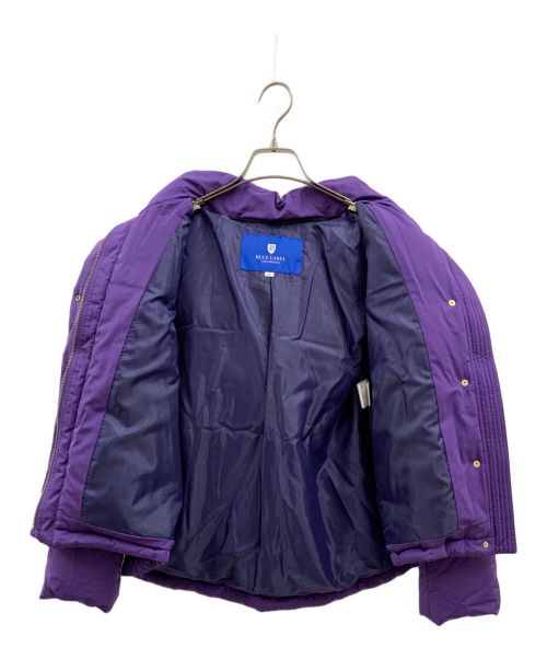BLUE LABEL CRESTBRIDGE（ブルーレーベルクレストブリッジ）BLUE LABEL CRESTBRIDGE (ブルーレーベルクレストブリッジ) ダウンジャケット パープル サイズ:38の古着・服飾アイテム