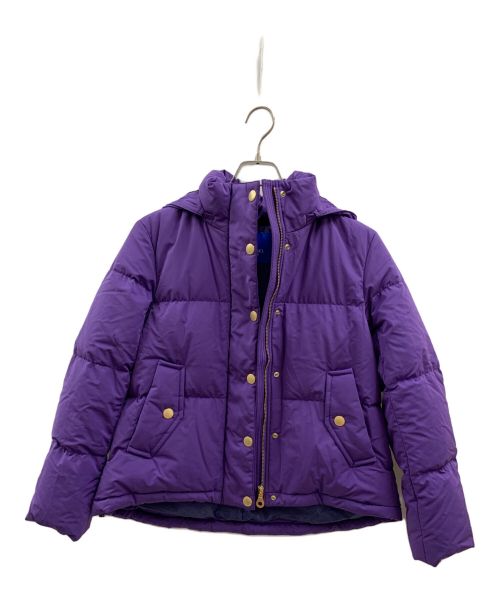 BLUE LABEL CRESTBRIDGE（ブルーレーベルクレストブリッジ）BLUE LABEL CRESTBRIDGE (ブルーレーベルクレストブリッジ) ダウンジャケット パープル サイズ:38の古着・服飾アイテム