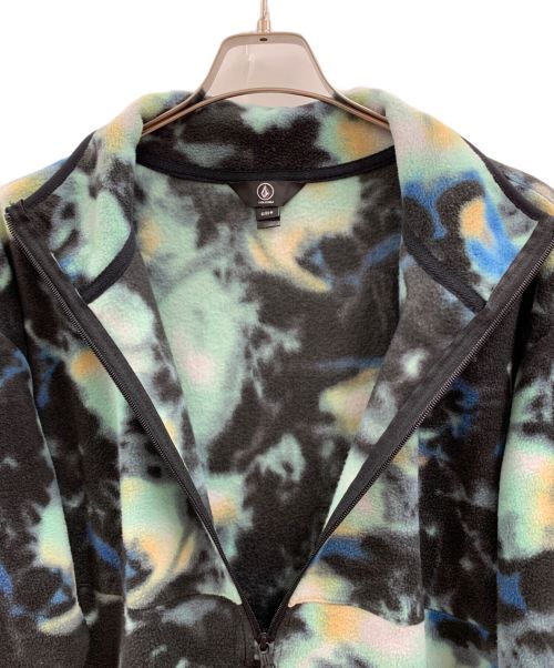 VOLCOM（ボルコム）VOLCOM (ボルコム) スノーボードウェア(ジャケット) ブラック×グリーン×ブルー サイズ:Mの古着・服飾アイテム