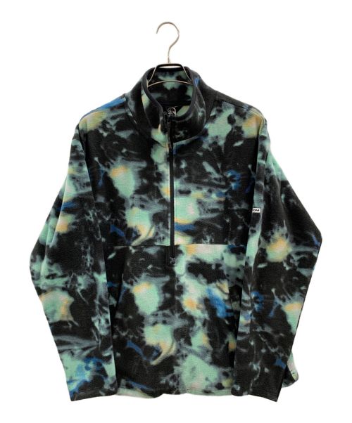 VOLCOM（ボルコム）VOLCOM (ボルコム) スノーボードウェア(ジャケット) ブラック×グリーン×ブルー サイズ:Mの古着・服飾アイテム