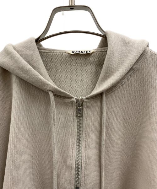 AURALEE（オーラリー）AURALEE (オーラリー) AURALEE（オーラリー）ハーフジップパーカー ベージュ サイズ:1の古着・服飾アイテム