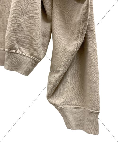 AURALEE（オーラリー）AURALEE (オーラリー) AURALEE（オーラリー）ハーフジップパーカー ベージュ サイズ:1の古着・服飾アイテム