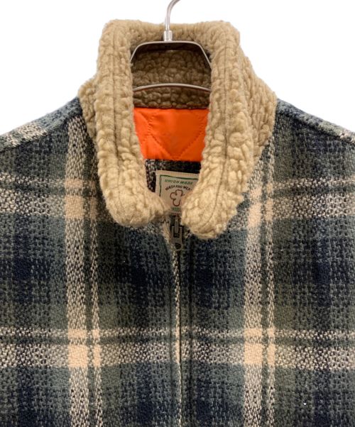 NORTH MARINE DRIVE（ノースマリンドライブ）north marine drive (ノースマリンドライブ) ウールジャケット ブラウン サイズ:Mの古着・服飾アイテム