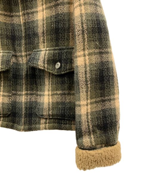 NORTH MARINE DRIVE（ノースマリンドライブ）north marine drive (ノースマリンドライブ) ウールジャケット ブラウン サイズ:Mの古着・服飾アイテム