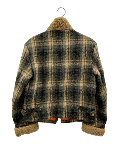 NORTH MARINE DRIVE（ノースマリンドライブ）north marine drive (ノースマリンドライブ) ウールジャケット ブラウン サイズ:Mの古着・服飾アイテム