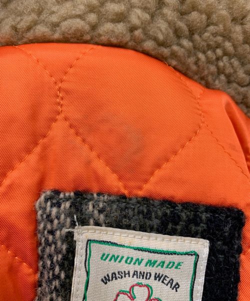 NORTH MARINE DRIVE（ノースマリンドライブ）north marine drive (ノースマリンドライブ) ウールジャケット ブラウン サイズ:Mの古着・服飾アイテム