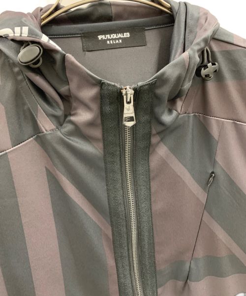 1PIU1UGUALE3 RELAX（ウノピゥウノウグァーレトレ リラックス）1piu1uguale3 relax (ウノピゥウノウグァーレトレ リラックス) 1piu1uguale3 relax　ジップパーカー ブラック サイズ:XSの古着・服飾アイテム