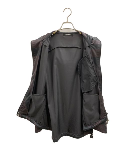 1PIU1UGUALE3 RELAX（ウノピゥウノウグァーレトレ リラックス）1piu1uguale3 relax (ウノピゥウノウグァーレトレ リラックス) 1piu1uguale3 relax　ジップパーカー ブラック サイズ:XSの古着・服飾アイテム