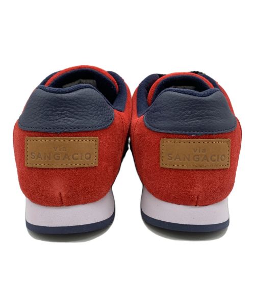 via SANGACIO（ヴィア・サンガチオ）via sangacio (ヴィア・サンガチオ) via sangacio　スニーカー レッド サイズ:27ｃｍ 未使用品の古着・服飾アイテム