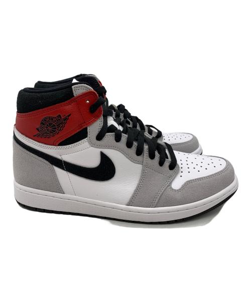 NIKE（ナイキ）NIKE (ナイキ) ハイカットスニーカー ホワイト×レッド サイズ:28.5ｃｍの古着・服飾アイテム