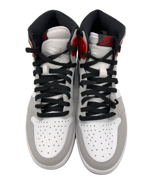 NIKE（ナイキ）NIKE (ナイキ) ハイカットスニーカー ホワイト×レッド サイズ:28.5ｃｍの古着・服飾アイテム